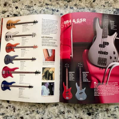 Ibanez Catalog Guitar Bass 2003 Jet King SZ S AX GAX RG JS Jem PGM iceman artist btb George Benson image 20