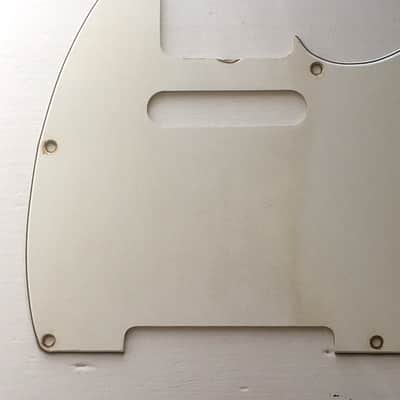 Vintage 1970s Fender American White Pickguard Tele Natural Fullerton Era Relic Original 1970s image 2