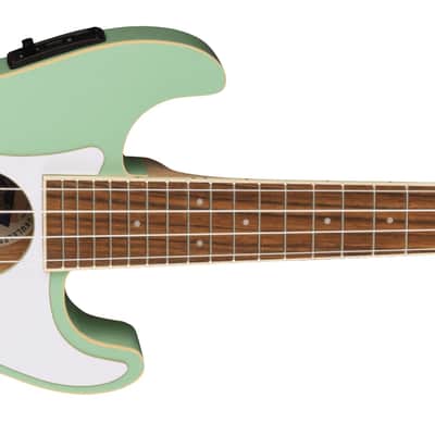 FENDER - Fullerton Strat Uke  Walnut Fingerboard  White Pickguard  Surf Green - 0970523557 image 3