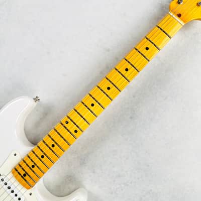 Fender Custom Shop LTD 70th Anniversary 1954 Stratocaster Hardtail Deluxe Closet Classic 2023 - White Blonde image 8