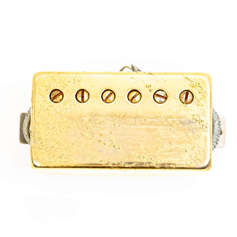 1980 Maxon-Produced Greco Gold Covered Humbucker w/ 7.95k Output image 1