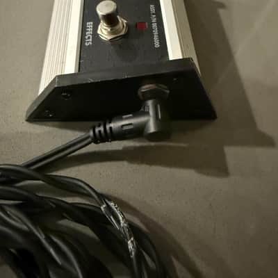 Fender assy p/n 0070946000 2-Button Footswitch with 1/4" Jack 2010s - Black image 3