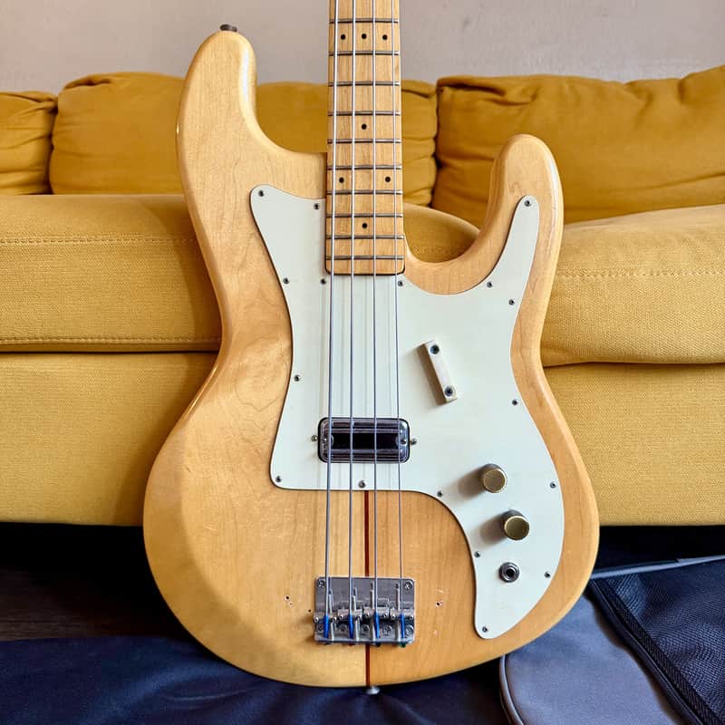 1976 Gretsch Broadcaster Bass 7605 Natural (Made in USA) - Excellent