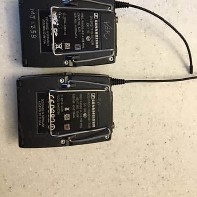 Sennheiser EW 100 G3 A-Band Wireless Transmitter, Reciever, Shure 184, SKP 300 G3 Package image 3