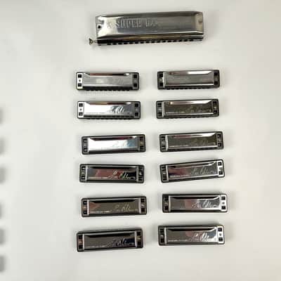 Lot of 42 Harmonicas, 2 Chromonicas, 3 Cases - Suzuki, Hohner, Tombo image 8