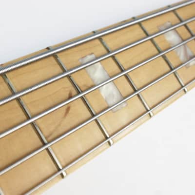 Fender MonoNeon Signature Jazz Bass V 2022 - Neon Yellow image 5