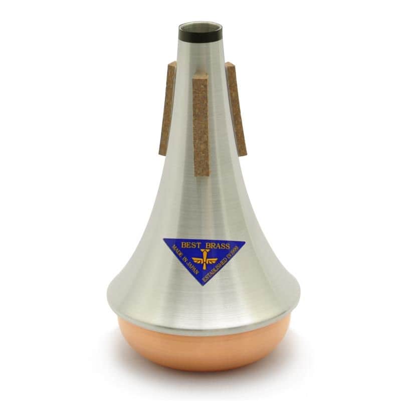 MHT108 Trumpet Straight Mute - Copper Bottom Aluminum Construction