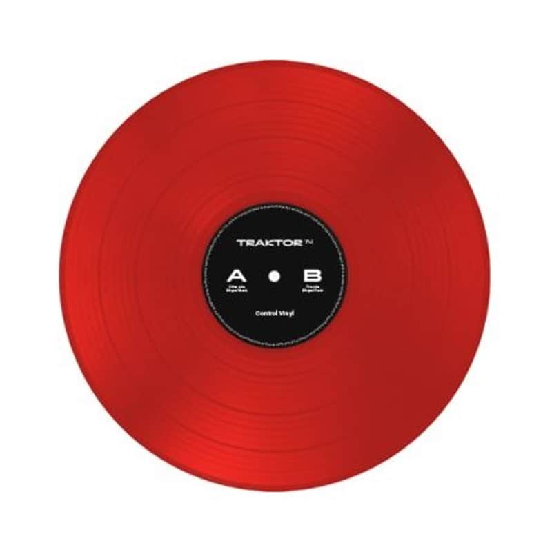 Native Instruments Traktor Control Vinyl, Red image 1