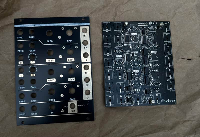 Mutable Shelves PCB+Panel (SMD Pre-Assembled) image 1
