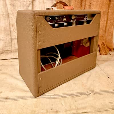 Fender Princeton 6G2 Tube Amplifier 1963 - Brown image 12