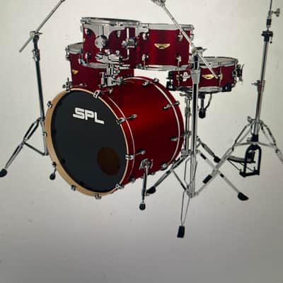 Spl-Sound Percussion Labs Velocity drum set - Ruby sequin image 4