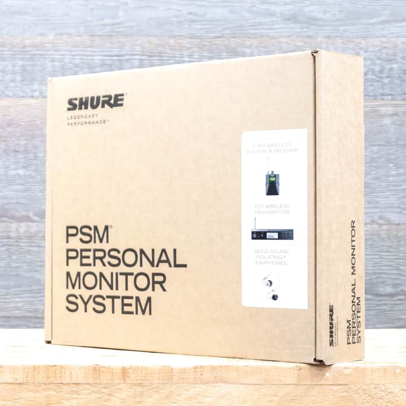 Shure P3TRA215CL-H20 Wireless Personal Monitor System PSM 300 / SE215 Earphones imagen 1