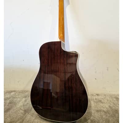 Fender Sonoran SCE LH - Acoustic Electric Guitar - Natural - Excellent w/ Hard Case image 4