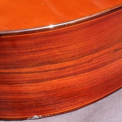 1973 Kazuo Yairi YC-50 Handcrafted Classical Guitar Jacaranda +Hard Case plus more extras image 13