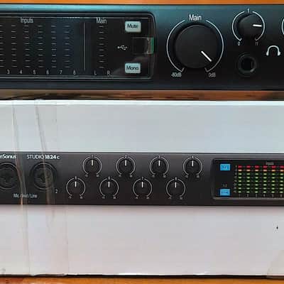 PreSonus Studio 1824C 18x18 USB-C Audio / MIDI Interface 2019 - Present - Black image 5