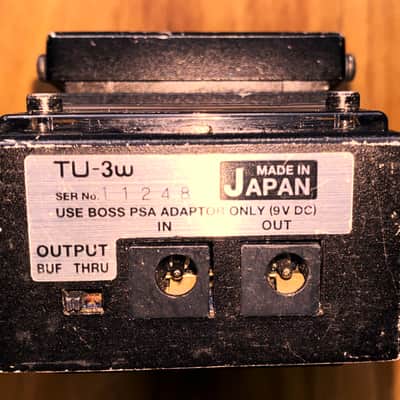 Boss TU-3W Waza Craft Chromatic Tuner with Bypass Premium Tuner and Signal Buffer in One Pedal! image 4
