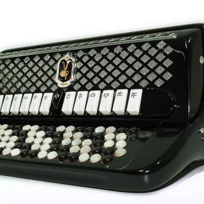 Paolo Soprani 5 Rows Button Accordion 120 Bass made in Italy, C Griff Professional Concert Accordeone de Botones for Adults, 2636 image 9