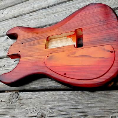 Stratocaster body, swamp ash, rear rout image 9