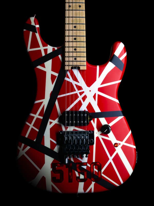 EVH 5150 Striped Series - Red/Black/White image 1
