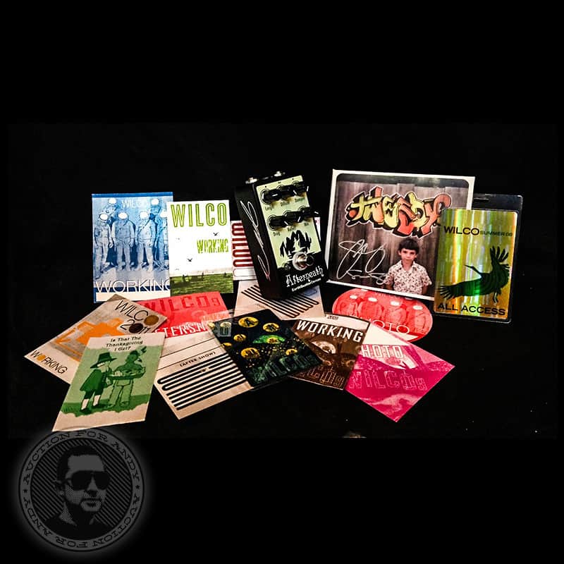 Jeff Tweedy (Wilco) Autographed EarthQuaker Afterneath + Autographed Tweedy CD + Wilco Memorabilia image 1
