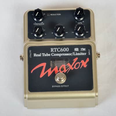 Reverb.com listing, price, conditions, and images for maxon-rtc600-real-tube-compressor-limiter