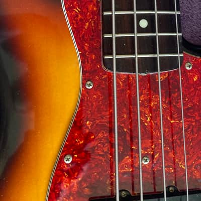 Fender MIJ '62 REISSUE JAZZ BASS 1987-1988 - SUNBURST ROSEWOOD FINGERBOARD GREAT CLEAN BASS! image 18
