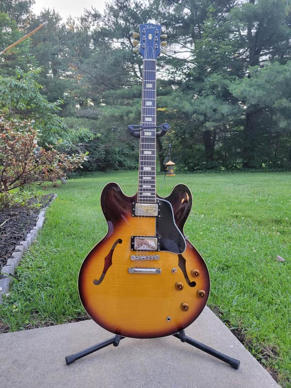 Tokai ES-168 2014 - Ice Tea Burst image 1
