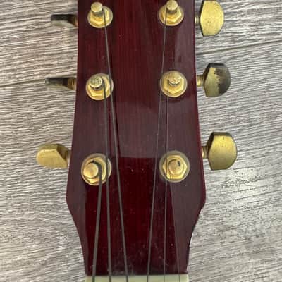 Dillion RH600CET Acoustic-Electric Guitar 2000 - Flamed Red Burst Finish image 8