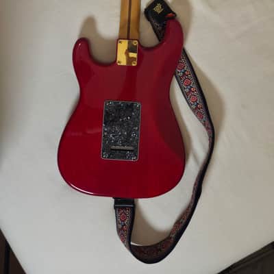 ​2008 Fender Deluxe Players Stratocaster - Translucent Red - RARE image 2