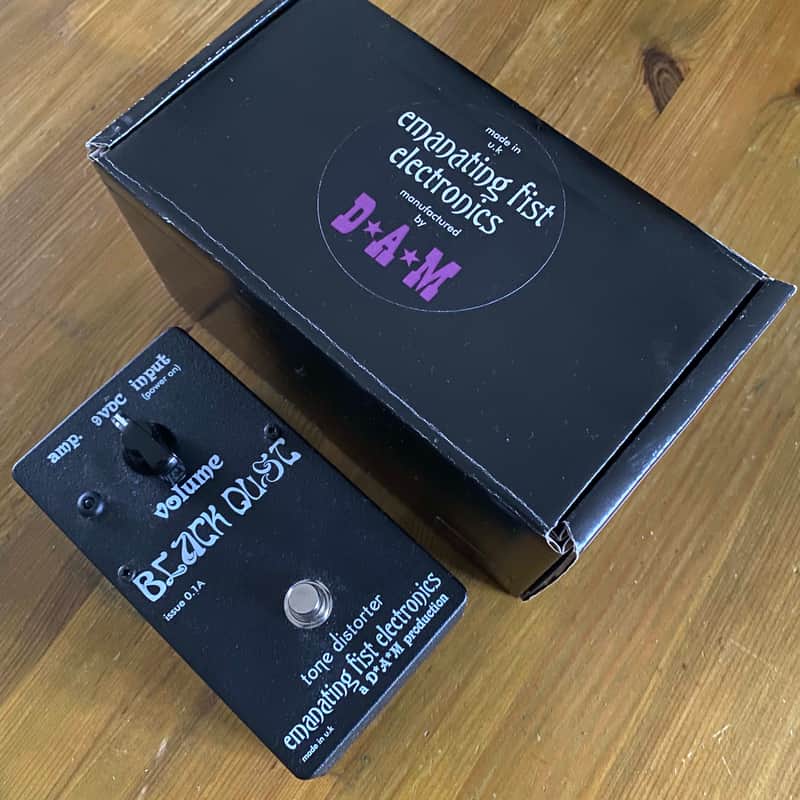 D*A*M Emanating Fist Black Dust Fuzz | Reverb UK