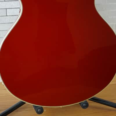 D'Angelico Premier DC Semi-Hollow Double Cutaway - Burnt Red image 10