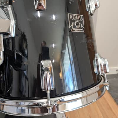 Tama Superstar 5 Piece Drum Set 1980s - Black image 7