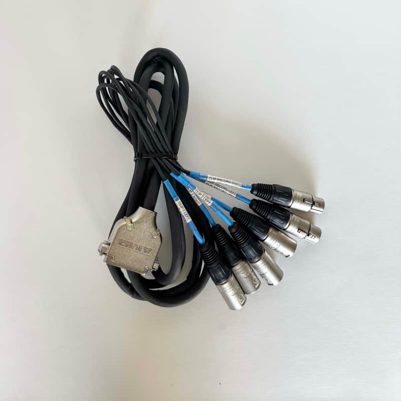 Belden Db25 Male To 4X XLR Male & 2X XLR Female AES/EBU (TASCAM) Audio Snake image 1