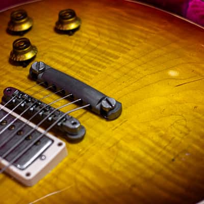 Gibson CS Murphy Lab 1959 Les Paul Standard Reissue Light Aged 2025 - Royal Tea Burst image 3