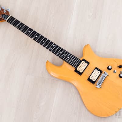 1980 Aria Pro II EG-1400 Eagle Vintage Neck Through Guitar, Near-Mint w/ DiMarzio & Case, Japan image 12
