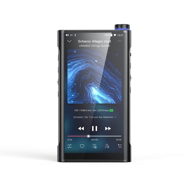 FiiO M15S Music Player Snapdragon 660 with ES9038PRO Hi-Res Android 10 5.5inch MP3 Player WiFi/MQA/Bluetooth 5.0/Spotify/Tidal/Amazon Music Support image 1