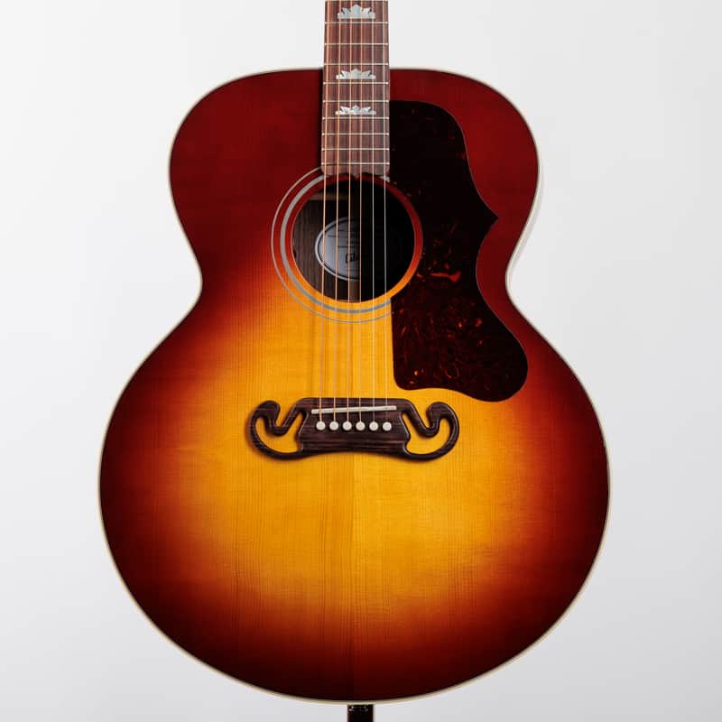 Gibson Acoustic SJ-200 Studio Rosewood, Rosewood Burst | Demo