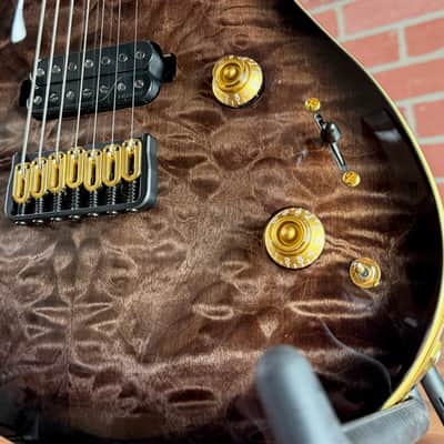 ESP LTD Javier Reyes JR-7 7-string Electric Guitar - Faded Blue Sunburst image 6