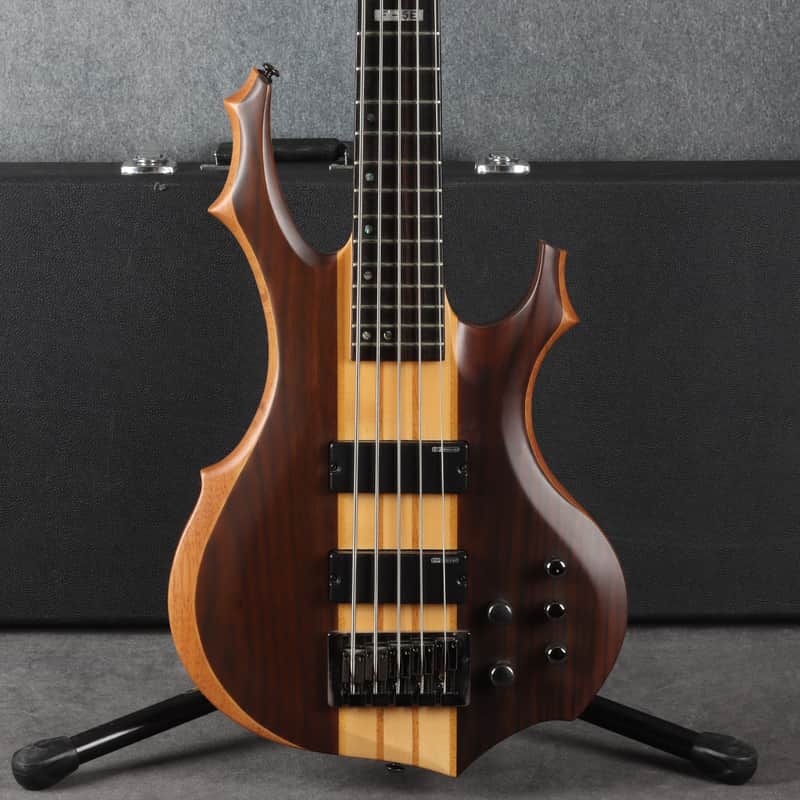 ESP LTD F-5E 5-String Bass - Natural Satin - 2nd Hand image 1