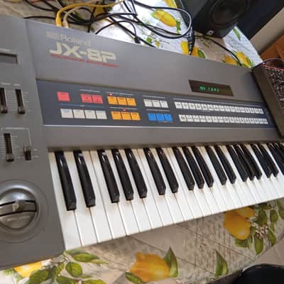 Roland JX-8P 61-Key Polyphonic Synthesizer with dtronics DT 800 programmer