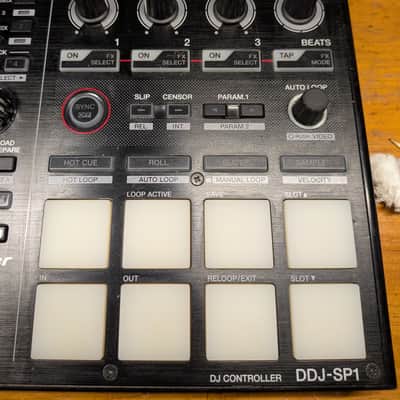 Pioneer DDJ-SP1 DJ Sub-Controller 2010s - Black image 4