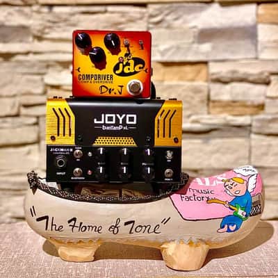 Joyo BanTamP JackMan JDC Signature José de Castro “ JOPI”  20-Watt Tube Guitar Head & COMPDRIVER Pedal Signed by Jopi image 8