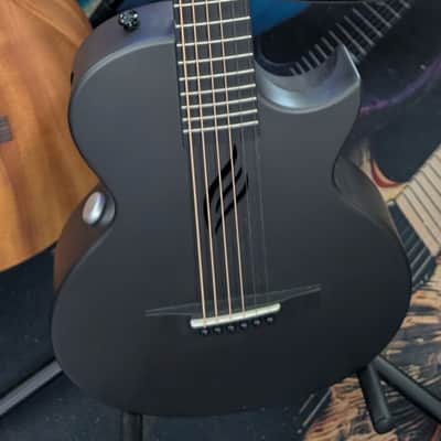 Enya NOVA Go SP1 Carbon Fiber Acoustic Electric Guitar with Smart AcousticPlus 35 Inch Starter Bundle Kit image 1