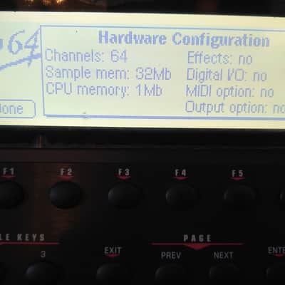 E-MU Systems E6400 Emulator Rackmount 64-Voice Sampler Workstation image 8