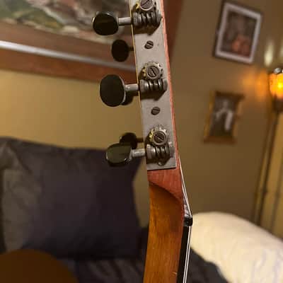 George Bauer Antique circa 1900 Parlor Guitar 1890-1910 - Shellac image 6