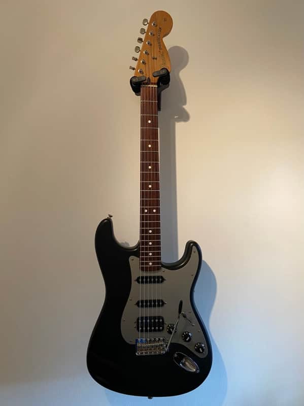 Vintage Fender Deluxe Fat Stratocaster HSS 2002/3 Matte Black image 1