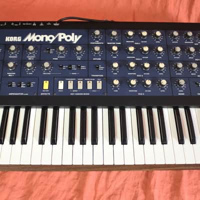 Korg Mono/Poly 1980s - Blue image 5