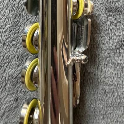 Pearl Belsona PF-200 Silver-Plated Concert Flute w/ Original Case & Cleaning Rod – Japan image 4