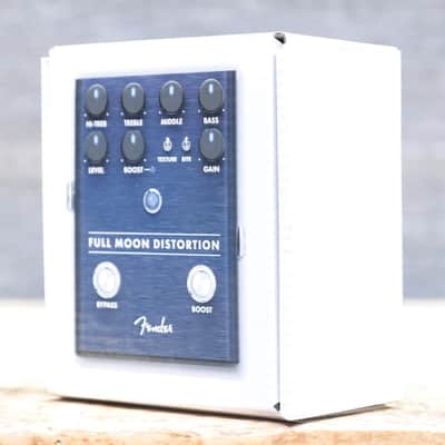 Fender Full Moon Distortion 3-Band EQ High-Gain Distortion Effect Pedal w/Box image 8