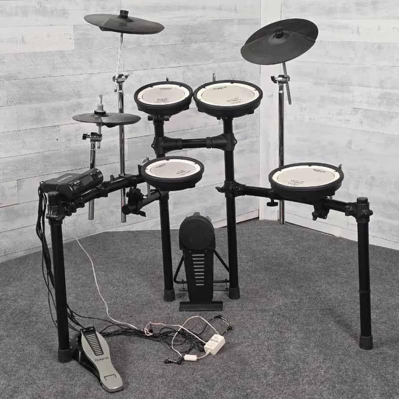Used Roland TD-4 5pc Electronic Drum Set - Fair image 1